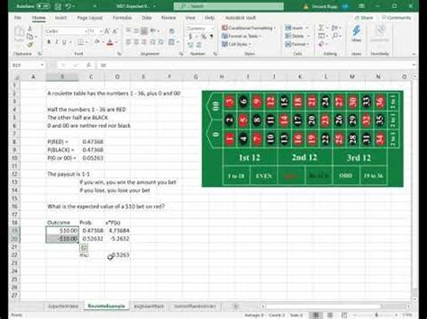 roulette expected value|4.4: Expected Value .